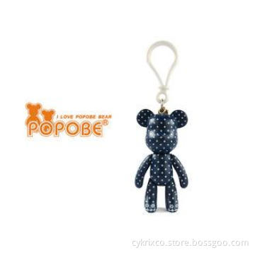 Unique Wedding Gift Couple POPOBE Bear Plastic Buckle Key C